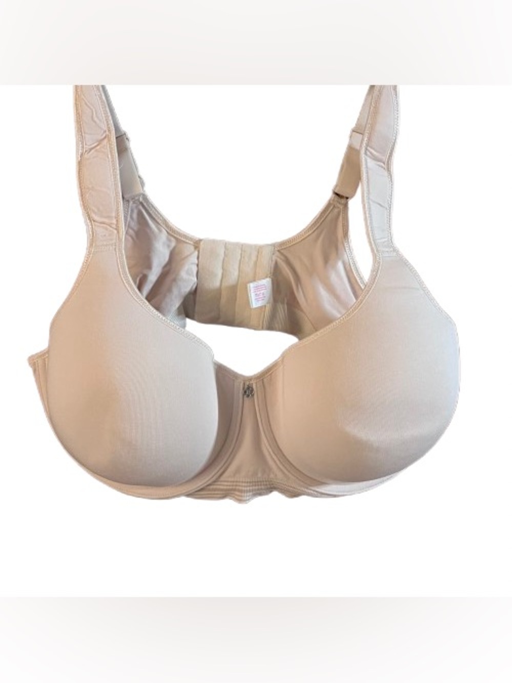 Breezies Light Pink Full Coverage T-Shirt Bra High Impact Size 44C